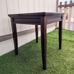 Dark Wood Side Table