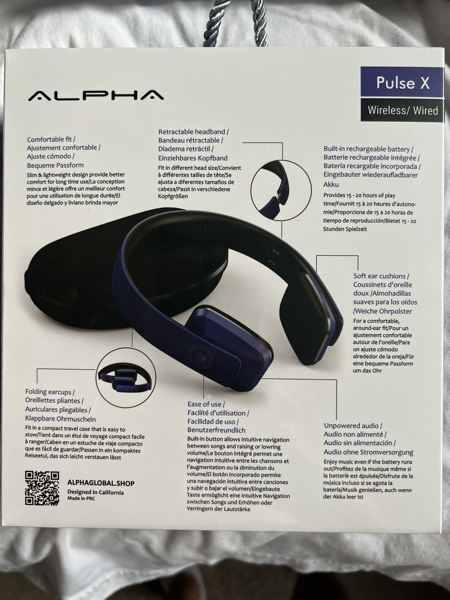 Alpha Pulse X Headphones