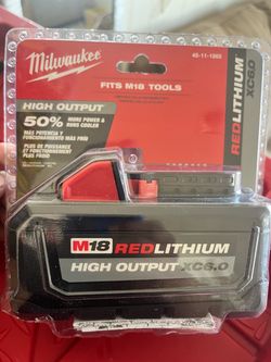 Milwaukee M18 RedLithium High Output XC6.0 Battery