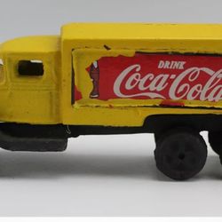 Vintage Reproduction Cast Iron Truck Coca Cola 
