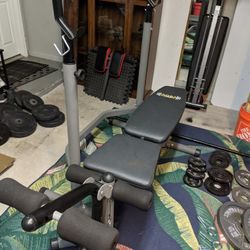 Squat Rack And Bench