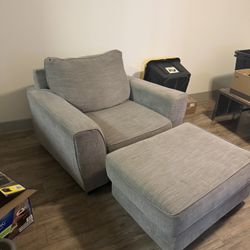 FREE Oversized Sofa chair W/ottoman