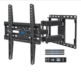 Full Motion TV Wall Mount for 32-70 Inch TVs up to 110lbs
Mount Bracket with Swivel and Tilt, TV Bracket with Articulating Dual Arms, Fits 16” Studs,