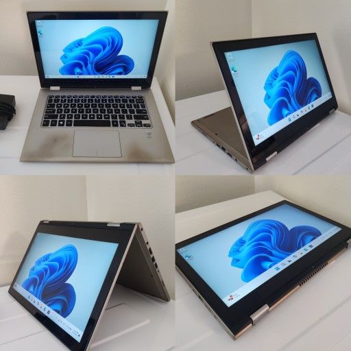 Dell 13.3" Touchscreen Laptop - Intel Core i5 3.5ghz, 8gb RAM, NEW 256gb SSD, Windows 11, Light Gaming Hd5500 GPU, Backlit Keys