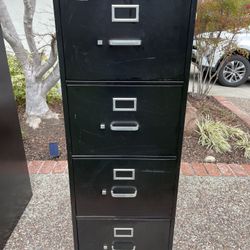 File Cabinet - 4 Drawer, Legal Size, HON Brand