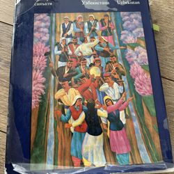 Art Book – The Fine Art of Uzbekistan (Large Hardcover, Rare)