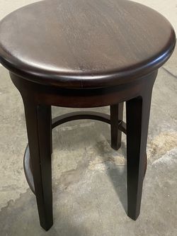 Solid Wood Swivel Stool $50 Normal Used