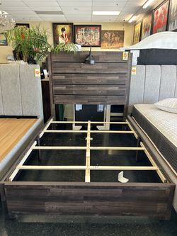 Full bed frame