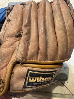 Small Child Size Light Brown Wilson Baseball Glove