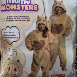 Girls mumu monsters, Halloween costume size one size 8+ 