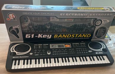 61 Key Bandstand Electronic Keyboard
