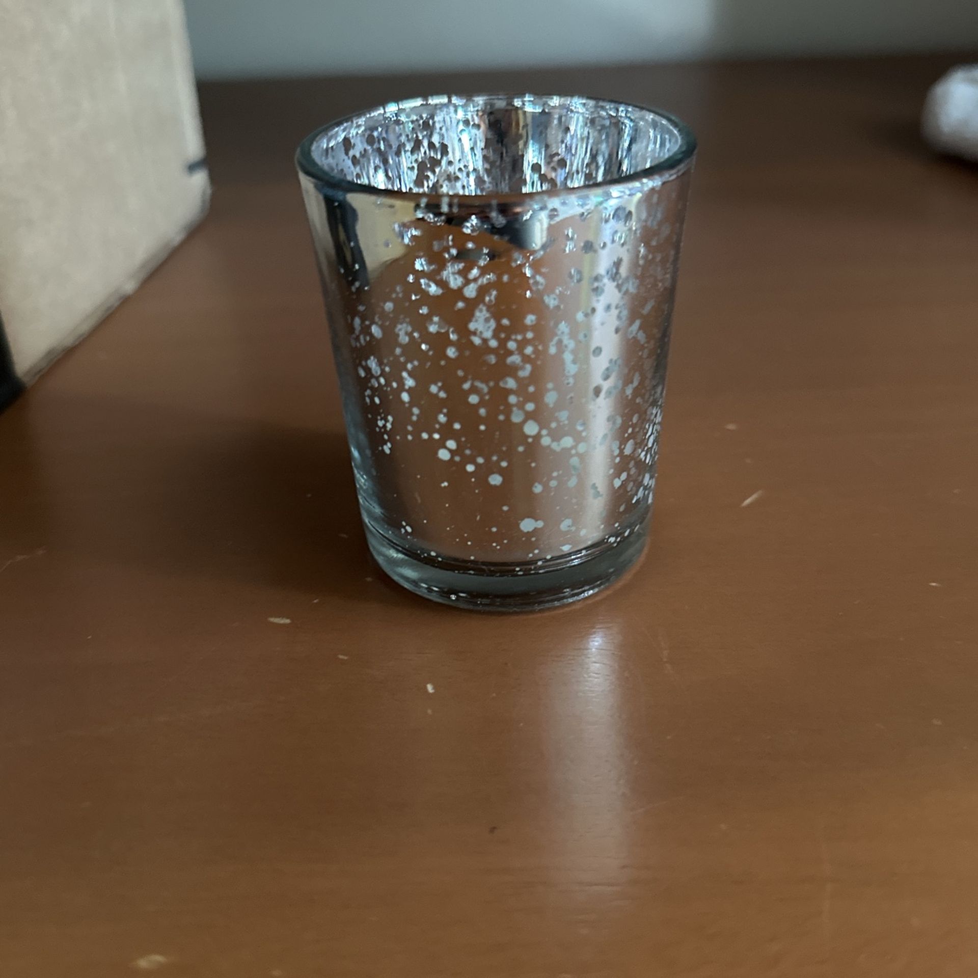 Candle Holders Mercury Glass 