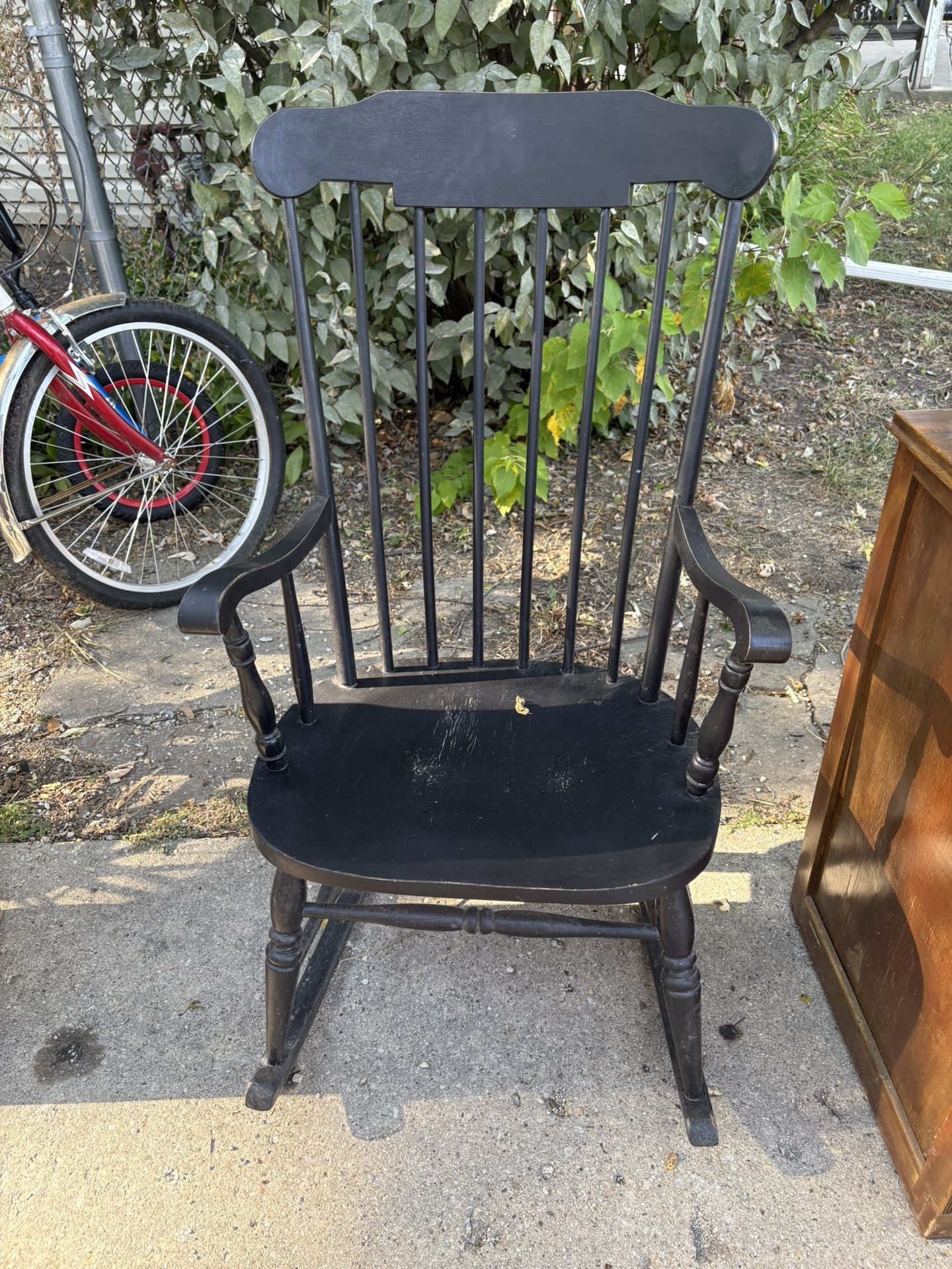 Wooden Rocking Chair
