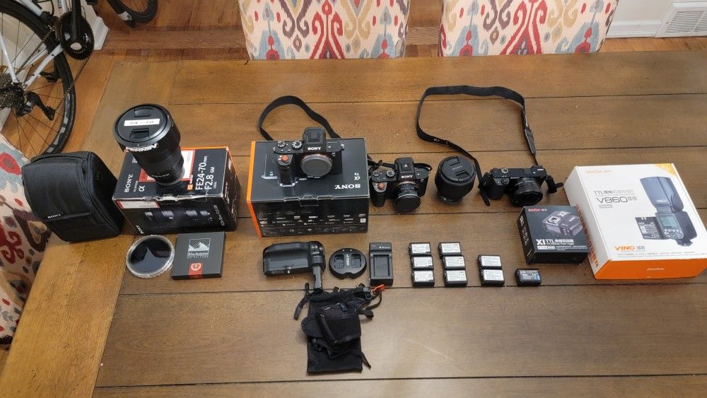 Sony Mirrorless Photography Setup
