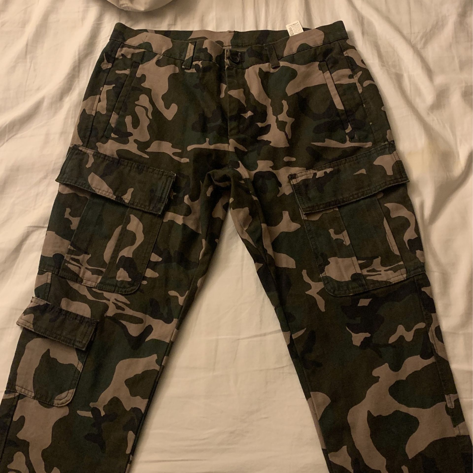 Camo Cargo Pants 