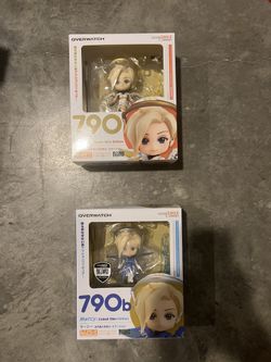 Mercy Nendoroid Overwatch Figure Special Edition Cobalt For Sale Or Trade. Accepting Offers