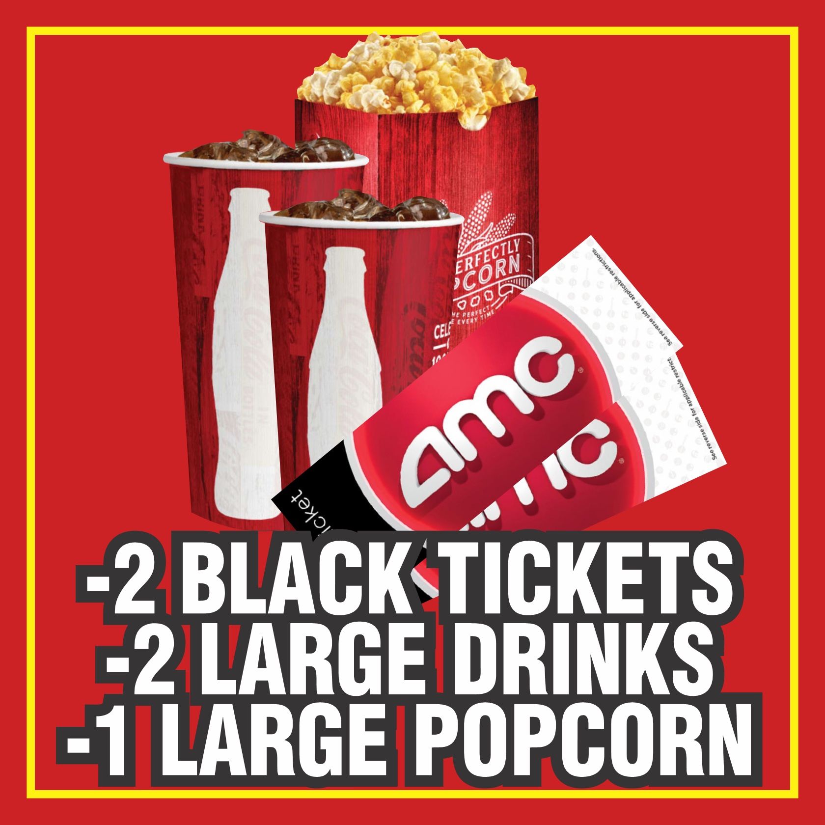 AMC Theaters Tickets Combo