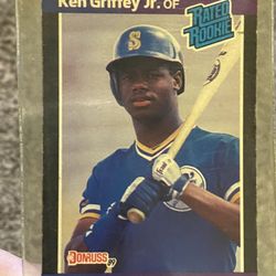KEN GRIFFEY JR.  1989  DONRUSS “ROOKIE”  CARD