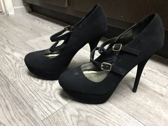 Black heels