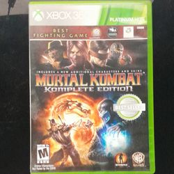 Mortal Kombat 9 Xbox 360/Xbox One