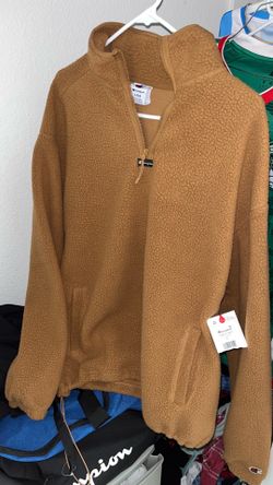 Men’s Champion Quarter Zip “New Large “