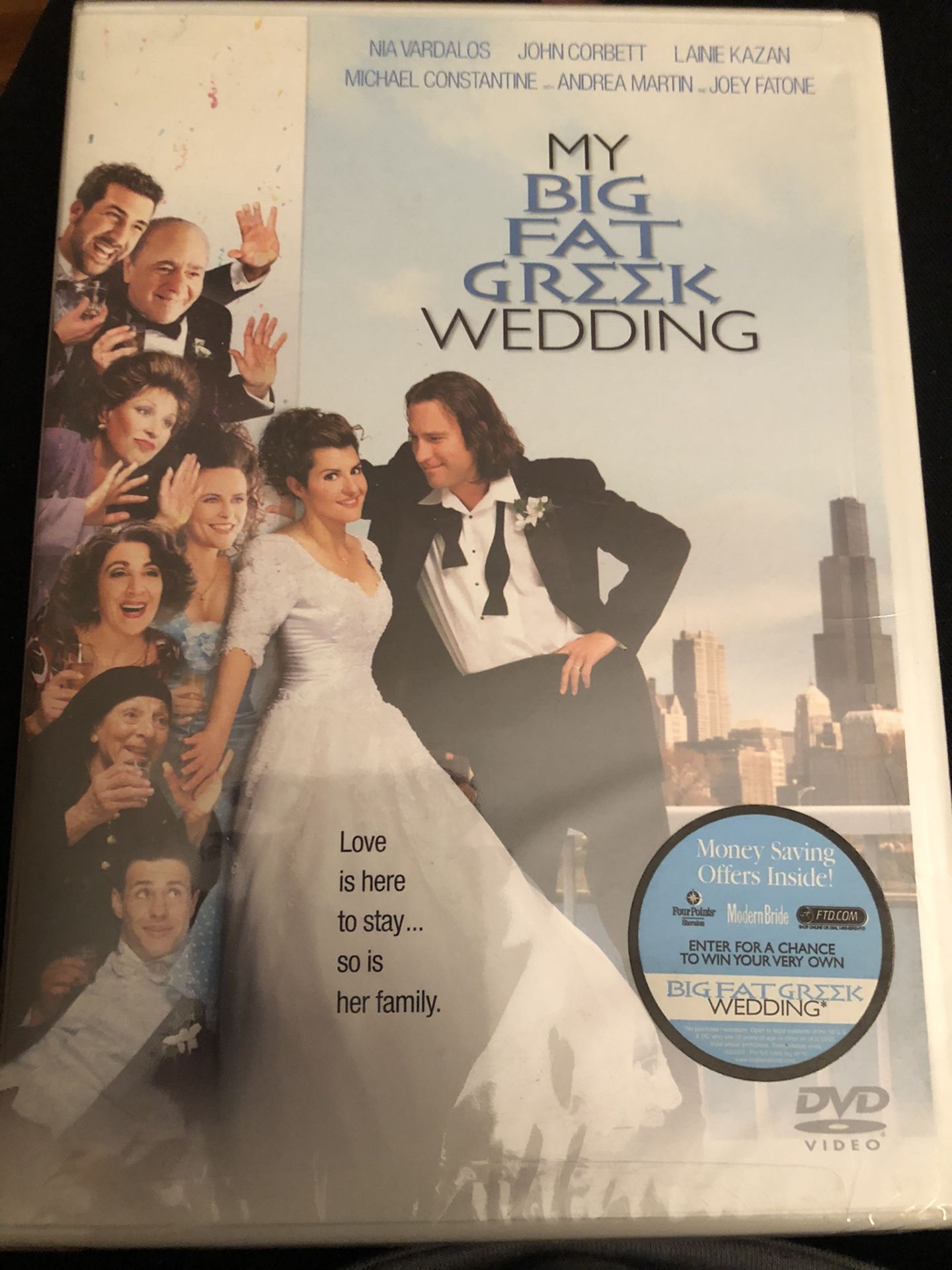 NEW My Big Fat Greek Wedding (DVD, 2002). Nia Vardalos And John Corbett