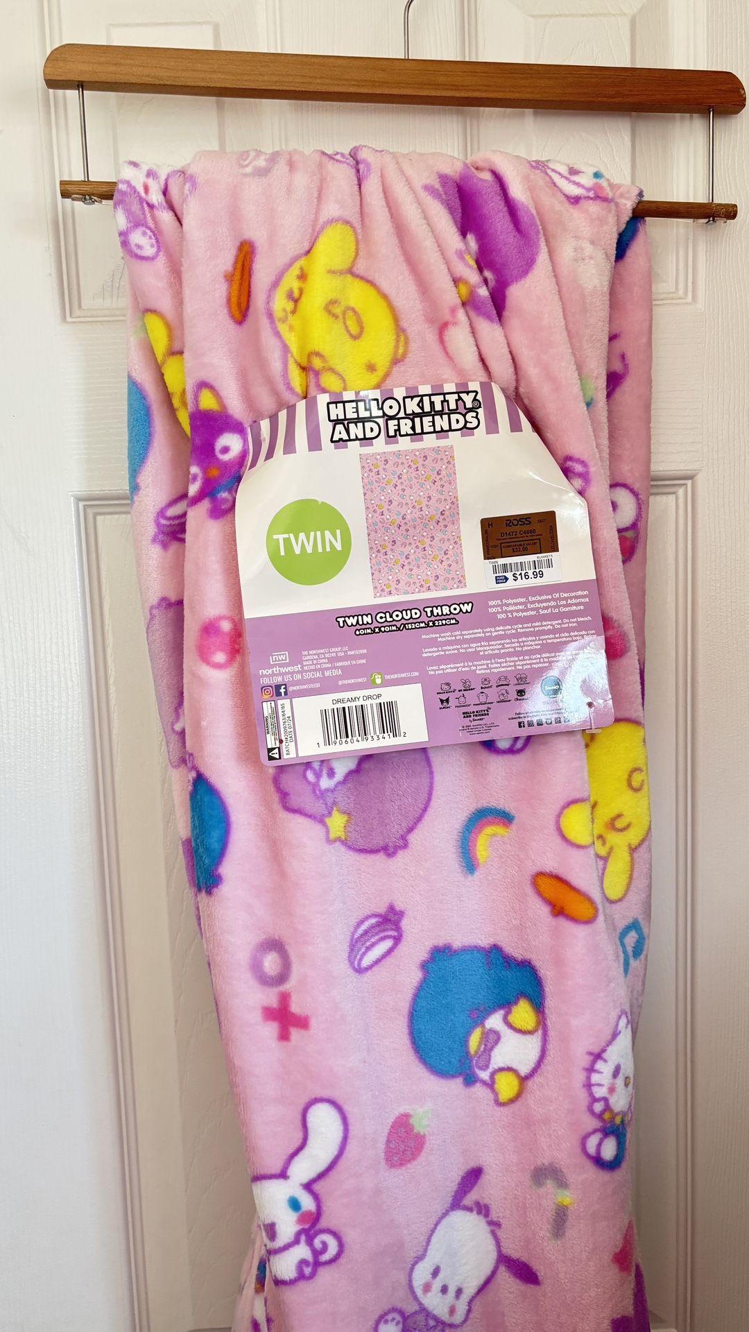 Hello Kitty And Friends Blanket
