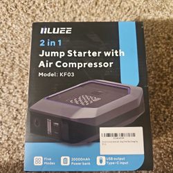Jump Starter With Air Compressor