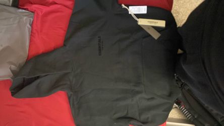 Fear of God Essentials Hoodie Black