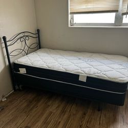 Twin Beds With Mattress And Frames