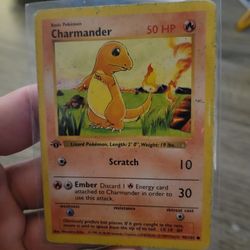 1st Edition Shadowless Charmander