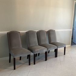 Gray Dining Chairs 