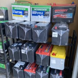 Car batteries