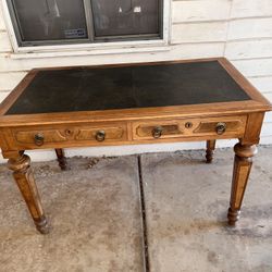 Solid Wood Desk/Table with Wood Drawers-47”x28”x30”H 