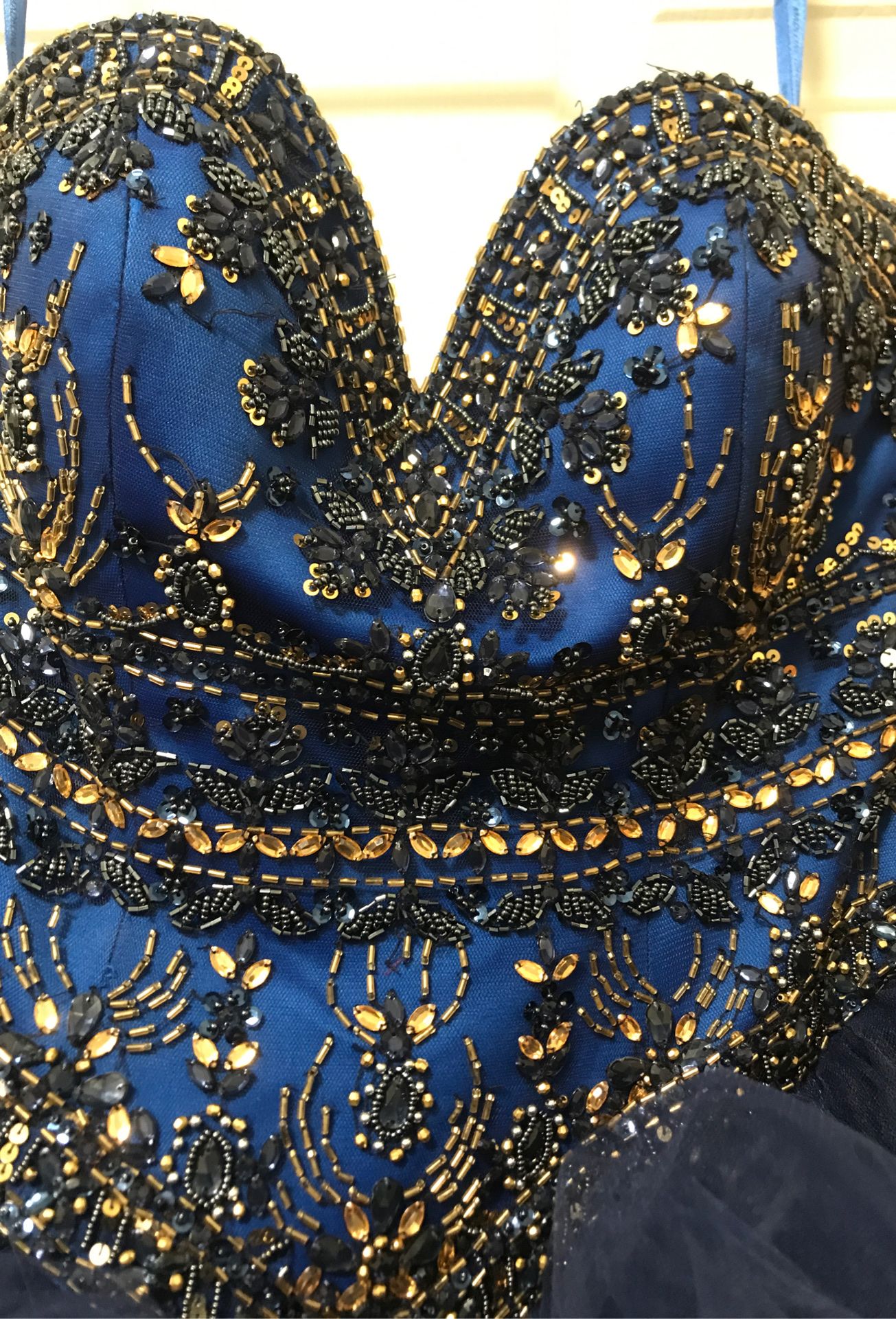Royal Navy Blue Quinceañeras Dress Sz 6