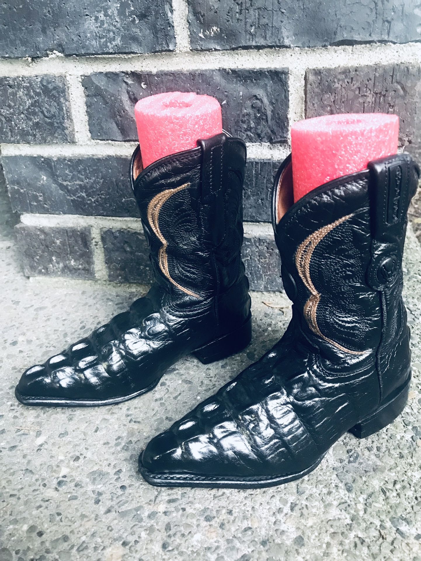 Children’s “ Like New” AGUILA REAL Genuine Crocodile 🐊 Cowboy 🤠 Boots