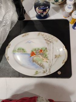 Vintage Kutani Serving Plate