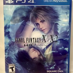 PS4 Game: Final Fantasy X | X-2 HD Remaster