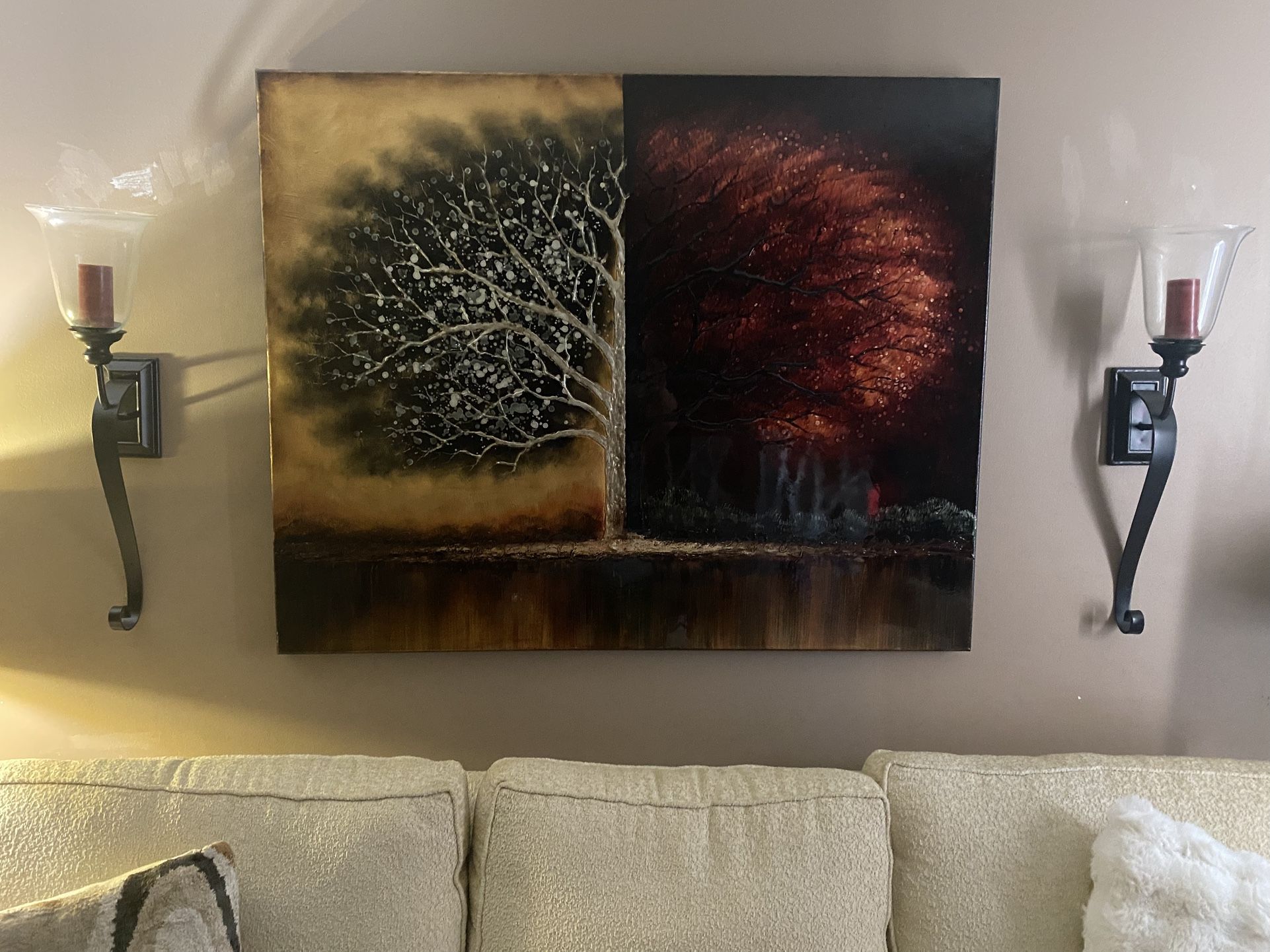 Kirkland Large Tree if Life Canvas