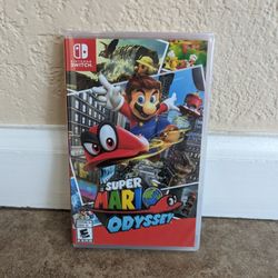 Super Mario Odyssey US Version Nintendo Switch Video Game Cartridge New Sealed