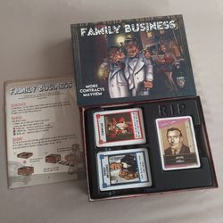 RARE Family Business Mobs Contracts Mayhem 4401 Game - Mayfair Games 2008