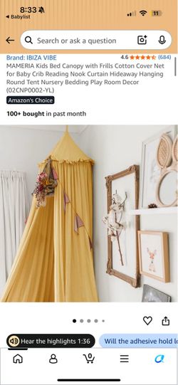 Canopy decor