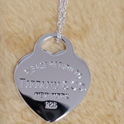 Return to Tiffany Heart Pendant Necklace