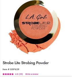 LA Girl strobelite strobing powder