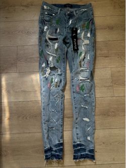 Black tag Purple Jeans size 29