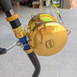 Penn 130VSX WITH ROD NEW CONDITION or Best Offer 
