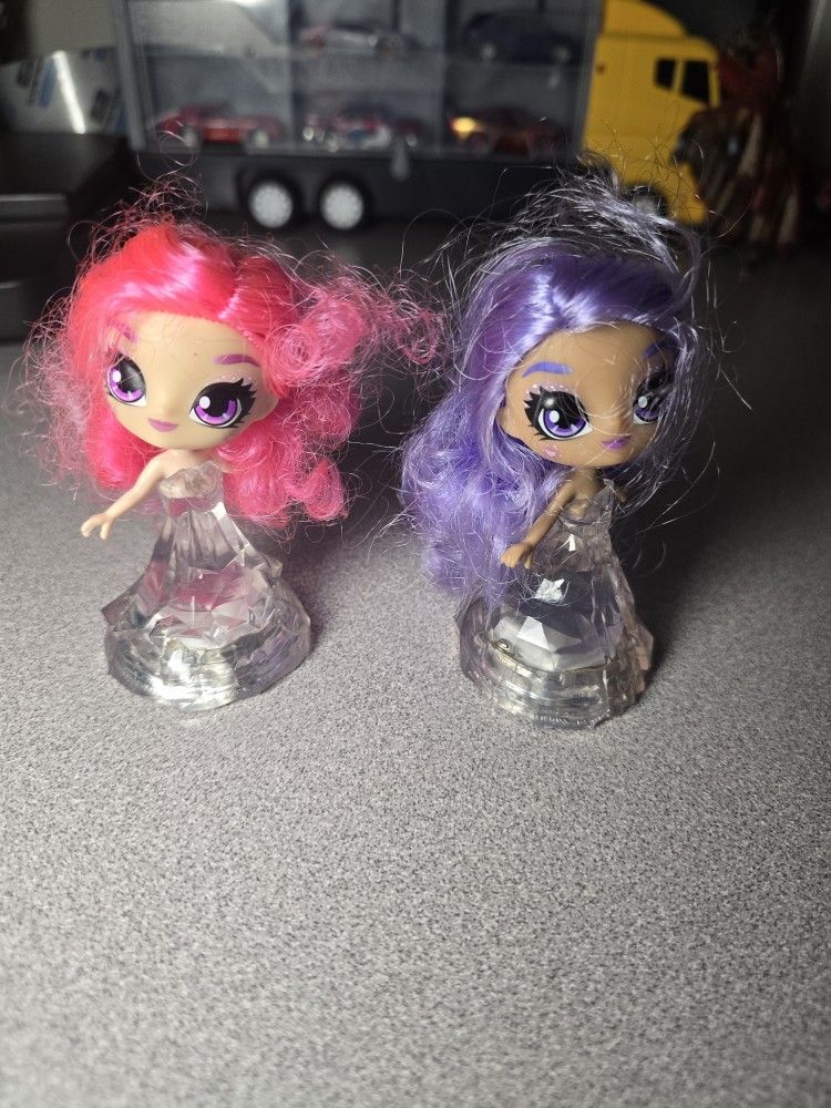 Cristalina Dolls 4" Lot of 2