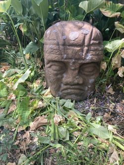 Olmec Head Statue