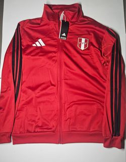 XL Adidas Peru FPF Track Jacket Red
