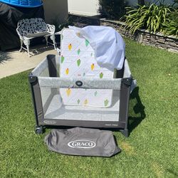 Brand New Graco Pak N Play W/ New Mattress & Cover